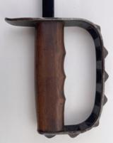 1917 Trench/Knuckle Knife With Scabbard - 4 of 12