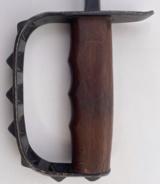 1917 Trench/Knuckle Knife With Scabbard - 5 of 12