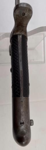 Model 1878 Swiss Vetterli Pioneer Saw back Bayonet And Scabbard - 12 of 12