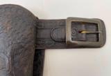 Original Early Western Holster And Belt For 71/2" ColtSingle Action Revolver - 3 of 13