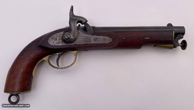 English Indian Service Percussion Pistol