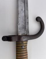 1866 French Chassepot Bayonet With Scabbard - 6 of 7