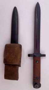 Italian Carcano Bayonet With Scabbard And Frog - 2 of 4