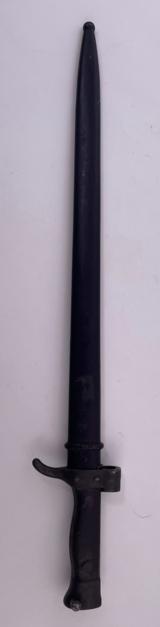 Bayonet and Scabbard For French Berthier Models 1892/1916/1917 Rifle - 2 of 9