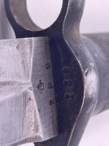 Swedish Mauser Model 1896 Bayonet And Scabbard With Leather Frog - 10 of 11