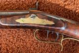 Half Stock Rifle Marked " C Keller Evensville Indiana " - 9 of 11