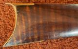 Half Stock Rifle Marked " C Keller Evensville Indiana " - 10 of 11