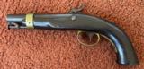 Ames Boxlock Percussion Pistol Model 1842 Navy Dated 1845 - 2 of 11