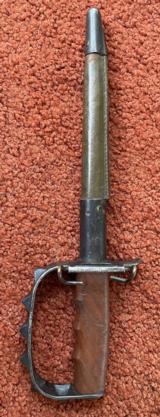 U.S. 1917 Trench/knuckle Knife with Scabbard - 2 of 10