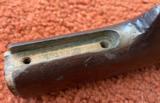 Original Antique Butt stock For The Early Henry Rifle With Rounded Butt plate - 9 of 9