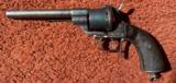 La Faucheux Style European Six Shot Pin fire Revolver - 2 of 7