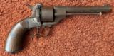 La Faucheux 6 ShotPin fire Revolver - 1 of 11