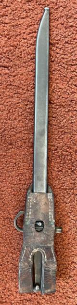 Type 30 Japanese Bayonet With Scabbard And Frog - 2 of 7