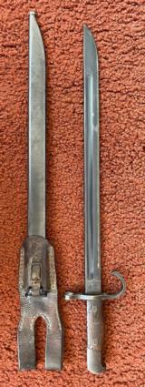 Type 30 Japanese Bayonet With Scabbard And Frog - 3 of 7