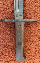 Japanese Type 30
Bayonet With Scabbard And Leather Frog - 7 of 13