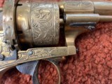 Engraved
Belgian Pinfire Brass Revolver - 5 of 9