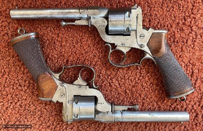 Pair of Civil War Era Perrin Revolvers