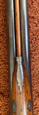William Smith Double Barrel Percussion Shotgun Converted From Flintlock - 15 of 22