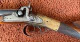 William Smith Double Barrel Percussion Shotgun Converted From Flintlock - 5 of 22