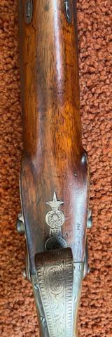William Smith Double Barrel Percussion Shotgun Converted From Flintlock - 14 of 22