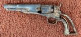Original Colt 1862 Police Revolver In Rusted Relic Condition - 2 of 11