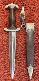 German Nazi SA Dagger With Scabbard And Hanger - 4 of 9