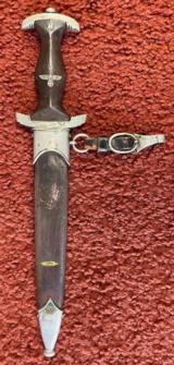 German Nazi SA Dagger With Scabbard And Hanger - 1 of 9