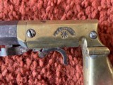 B.M. Bosworth Underhammer Brass Frame Pistol - 4 of 6
