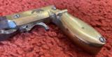 B.M. Bosworth Underhammer Brass Frame Pistol - 5 of 6