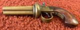 Swedish Pepperbox With Brass Frame And Barrel - 4 of 8