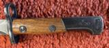 Bayonet With Scabbard For SAFN 1949 Belgian Semi Auto Rifle - 6 of 10