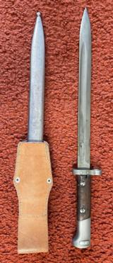 Czech Mauser Bayonet With Scabbard And Frog - 2 of 8