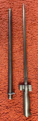 French Lebel Bayonet With Scabbard - 2 of 5