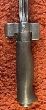 French Lebel Bayonet With Scabbard - 4 of 5