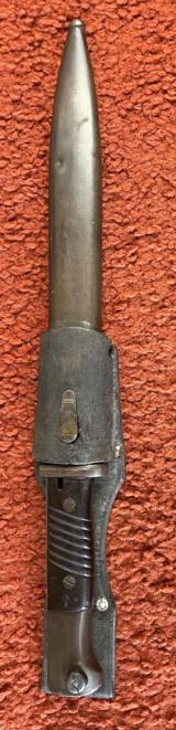 German K98 Mauser Bayonet With Scabbard And Frog - 1 of 13