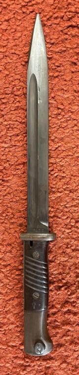 German K98 Mauser Bayonet With Scabbard And Frog - 3 of 13