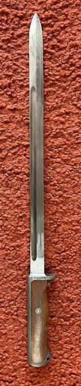 Bayonet For The 1894 Norwegian Krag Carbine Or Rifle - 4 of 10