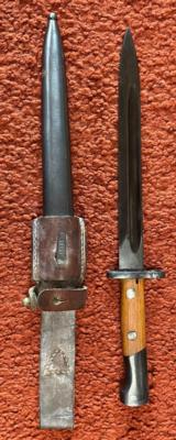 Bayonet For The 1898 Polish Mauser Or WZ 29 Carbine With Scabbard And Frog - 1 of 8