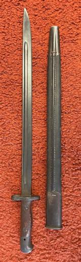 1907 British Lee Enfield Bayonet And Scabbard - 4 of 16