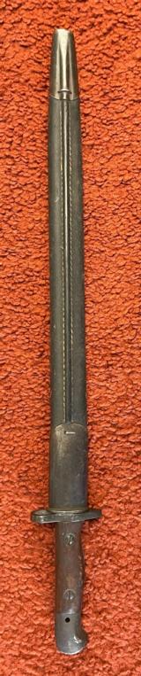 1907 British Lee Enfield Bayonet And Scabbard - 2 of 16