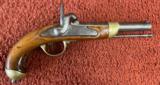 Model 1822 French St. Etienne Arsenal Percussion Pistol - 1 of 10