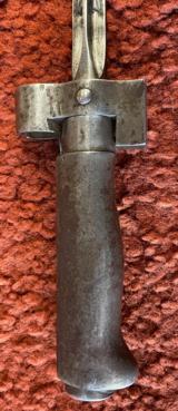 French Lebel Bayonet With Matching Number Scabbard - 3 of 9