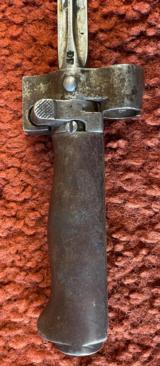 French Lebel Bayonet With Matching Number Scabbard - 4 of 9