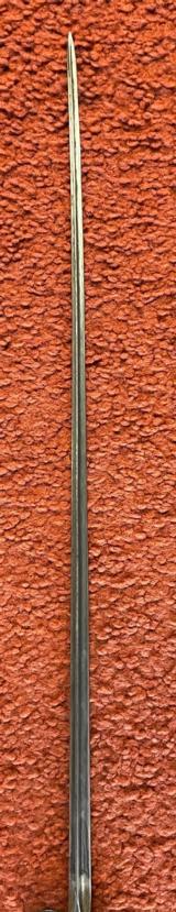 French Lebel Bayonet With Matching Number Scabbard - 8 of 9