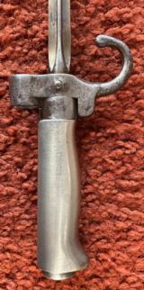 French Lebel Bayonet With Scabbard - 6 of 11