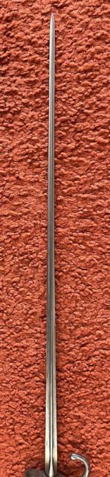 French Lebel Bayonet With Scabbard - 10 of 11