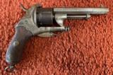 Chamelot & Delvigne Double Action Pinfire Revolver - 1 of 7