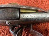 French Model 1877 Flintlock Cavalry Pistol With Belt Hook - 9 of 11