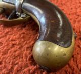 French Model 1877 Flintlock Cavalry Pistol With Belt Hook - 5 of 11