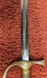 Model 1840 Civil War Era Musicians Sword Dated 1863 And Made By Ames - 4 of 9